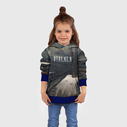 Толстовка-худи детская НОВЫЙ СТАЛКЕР, цвет: 3D-синий — фото 2