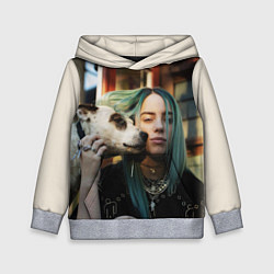 Толстовка-худи детская BILLIE EILISH, цвет: 3D-меланж