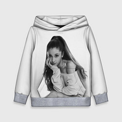 Толстовка-худи детская Ariana Grande Ариана Гранде, цвет: 3D-меланж