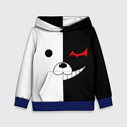 Толстовка-худи детская Monokuma, цвет: 3D-синий