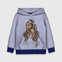 Толстовка-худи детская Ariana Grande Ариана Гранде, цвет: 3D-синий