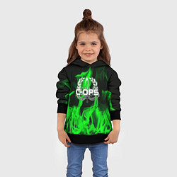 Толстовка-худи детская C-OPSCRITICAL OPS, цвет: 3D-черный — фото 2