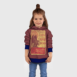 Толстовка-худи детская Cthulhu, цвет: 3D-синий — фото 2