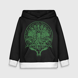 Толстовка-худи детская Ктулху, цвет: 3D-белый