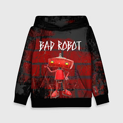 Толстовка-худи детская Bad Robot, цвет: 3D-черный