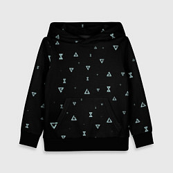 Толстовка-худи детская Witchersigns, цвет: 3D-черный