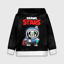 Толстовка-худи детская BRAWL STARS MRP SANS, цвет: 3D-белый