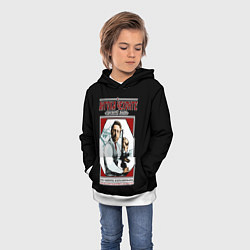 Толстовка-худи детская Антон Чехов, цвет: 3D-белый — фото 2