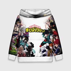 Толстовка-худи детская My Hero Academia противостояние, цвет: 3D-белый