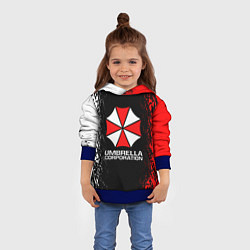 Толстовка-худи детская UMBRELLA CORP, цвет: 3D-синий — фото 2