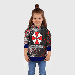 Толстовка-худи детская UMBRELLA CORP, цвет: 3D-синий — фото 2