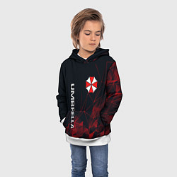 Толстовка-худи детская UMBRELLA CORP, цвет: 3D-белый — фото 2