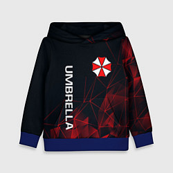 Толстовка-худи детская UMBRELLA CORP, цвет: 3D-синий