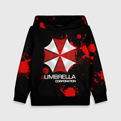 Толстовка-худи детская UMBRELLA CORP, цвет: 3D-черный