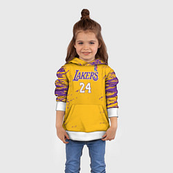 Толстовка-худи детская KOBE BRYANT, цвет: 3D-белый — фото 2