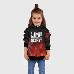 Толстовка-худи детская LIMP BIZKIT, цвет: 3D-черный — фото 2