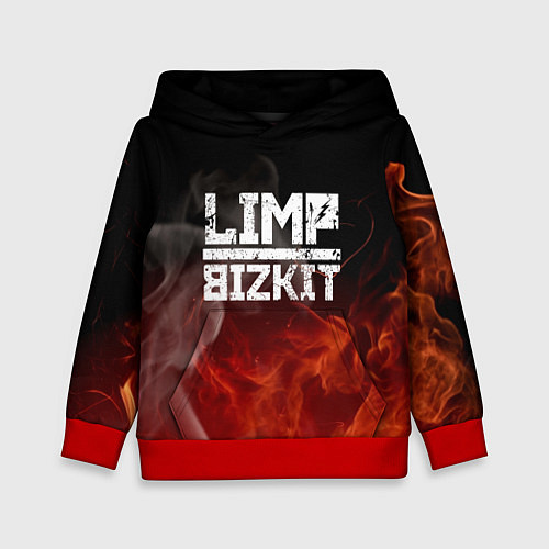 Детская толстовка LIMP BIZKIT / 3D-Красный – фото 1