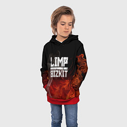Толстовка-худи детская LIMP BIZKIT, цвет: 3D-красный — фото 2