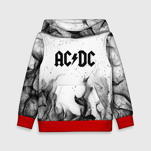 Детская толстовка ACDC / 3D-Красный – фото 1