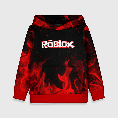 Детская толстовка ROBLOX / 3D-Красный – фото 1