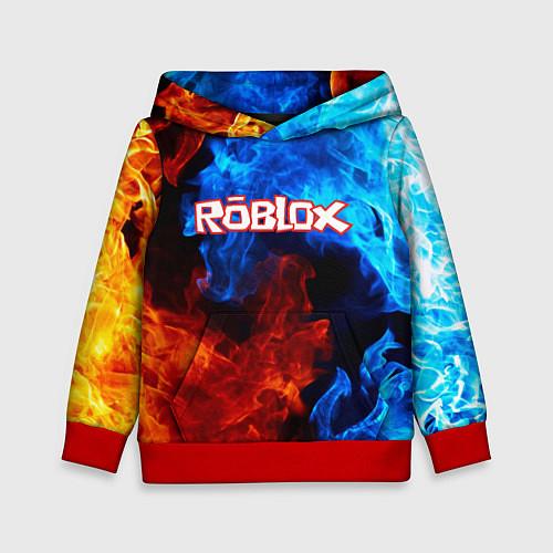Детская толстовка ROBLOX / 3D-Красный – фото 1