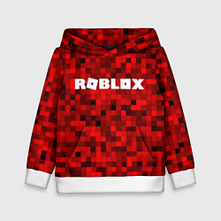 Толстовка-худи детская Roblox, цвет: 3D-белый