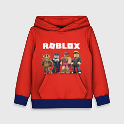 Толстовка-худи детская ROBLOX, цвет: 3D-синий