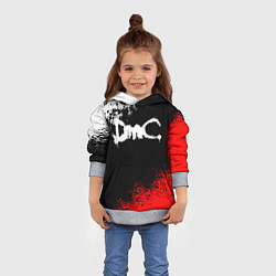 Толстовка-худи детская DEVIL MAY CRY DMC, цвет: 3D-меланж — фото 2