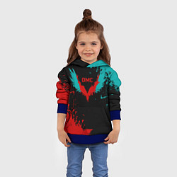 Толстовка-худи детская DMC, цвет: 3D-синий — фото 2