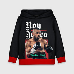 Толстовка-худи детская Roy Jones, цвет: 3D-красный