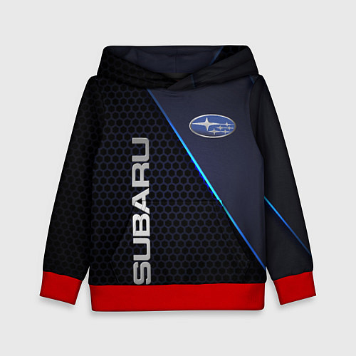 Детская толстовка SUBARU / 3D-Красный – фото 1