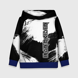 Толстовка-худи детская Iron Maiden, цвет: 3D-синий