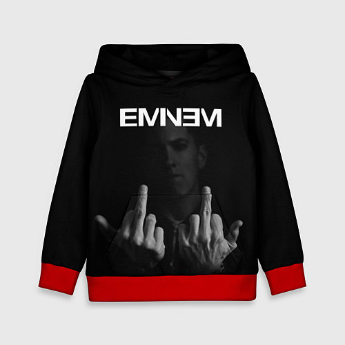 Детская толстовка EMINEM / 3D-Красный – фото 1