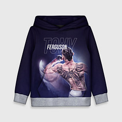Толстовка-худи детская Tony Ferguson, цвет: 3D-меланж