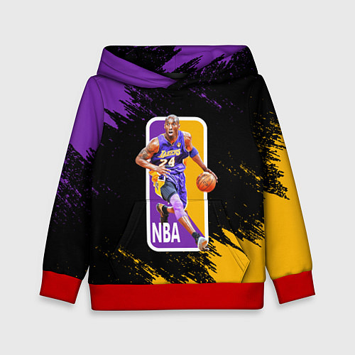 Детская толстовка LA LAKERS KOBE BRYANT / 3D-Красный – фото 1