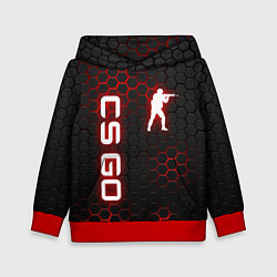 Толстовка-худи детская CS GO, цвет: 3D-красный