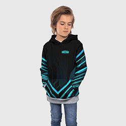 Толстовка-худи детская Legends of Runeterra, цвет: 3D-меланж — фото 2