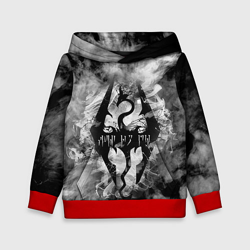 Детская толстовка THE ELDER SCROLLS / 3D-Красный – фото 1