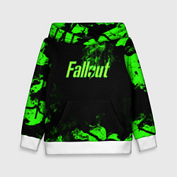 Толстовка-худи детская FALLOUT, цвет: 3D-белый