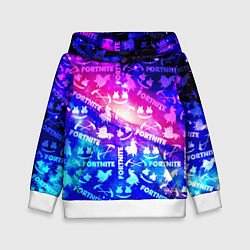 Толстовка-худи детская FORTNITE&MARSMELLO COSMO, цвет: 3D-белый
