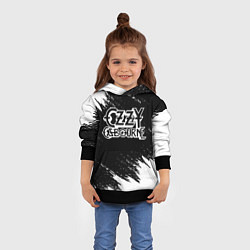 Толстовка-худи детская Ozzy Osbourne, цвет: 3D-черный — фото 2