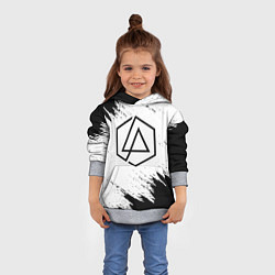 Толстовка-худи детская LINKIN PARK, цвет: 3D-меланж — фото 2
