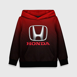 Толстовка-худи детская HONDA, цвет: 3D-черный