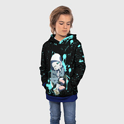 Толстовка-худи детская UNDERTALE, цвет: 3D-синий — фото 2