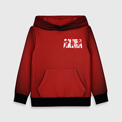 Толстовка-худи детская Akira, цвет: 3D-черный