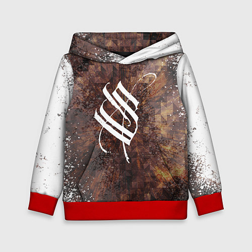 Детская толстовка Stigmata logo / 3D-Красный – фото 1