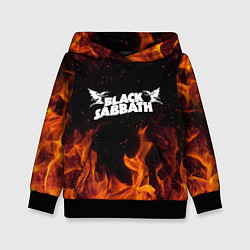 Толстовка-худи детская Black Sabbath, цвет: 3D-черный