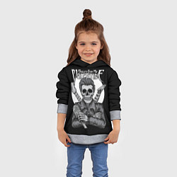 Толстовка-худи детская Bullet For My Valentine, цвет: 3D-меланж — фото 2
