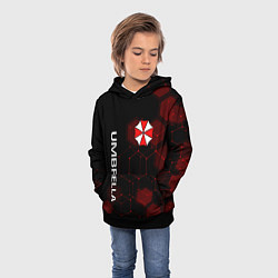 Толстовка-худи детская UMBRELLA CORP, цвет: 3D-черный — фото 2