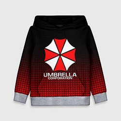 Толстовка-худи детская UMBRELLA CORP, цвет: 3D-меланж